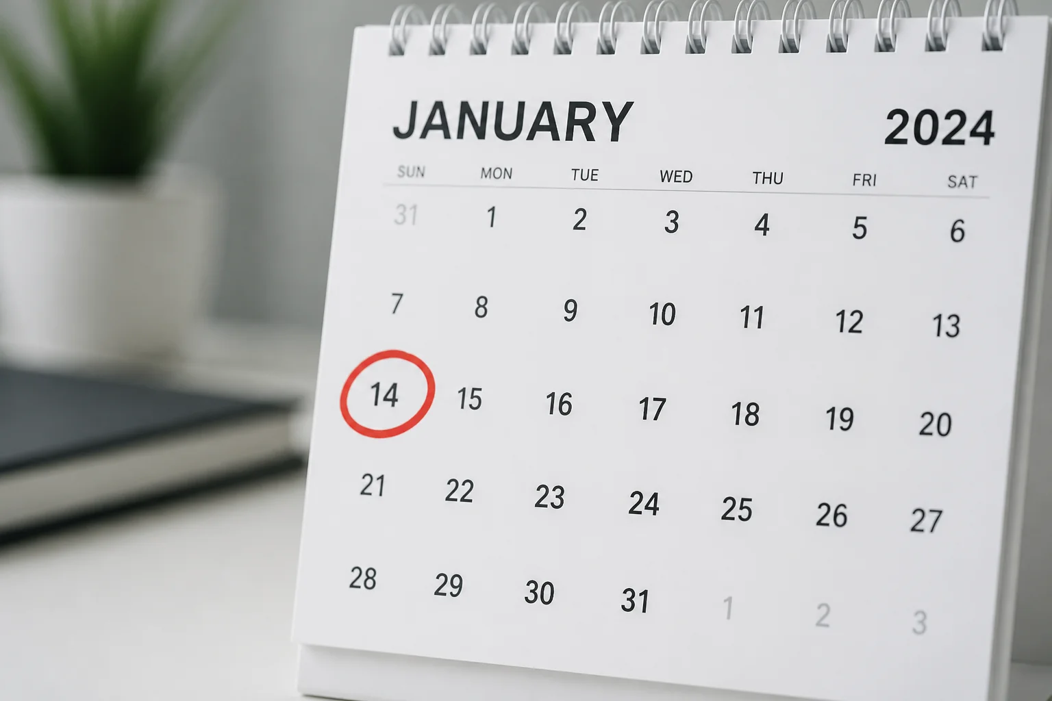 Confirmation de la Date et du Lieu